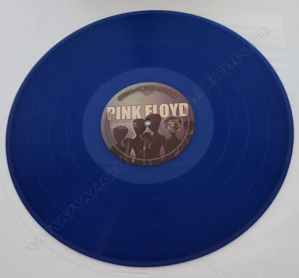 Pink Floyd, The Stranger The Audience, (Blue Vinyl) Image 1++